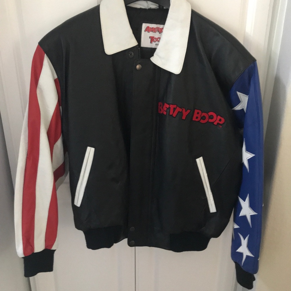 Vintage Betty Boop Leather Jacket